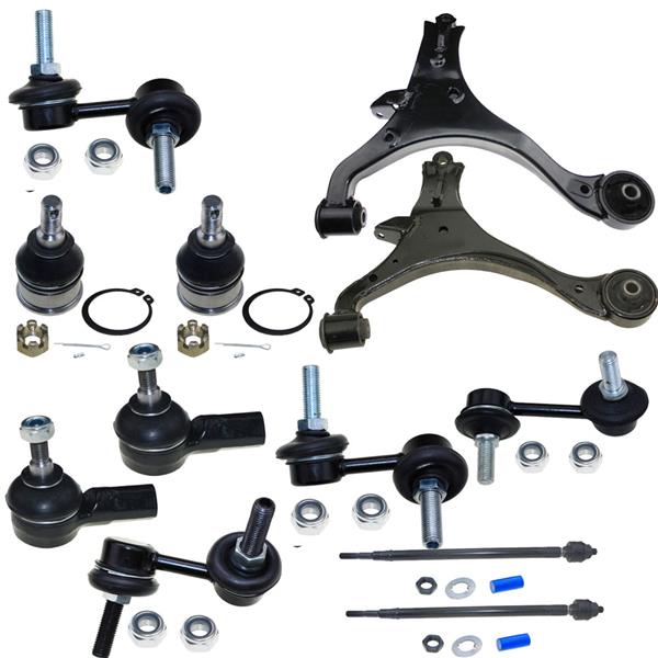 12pcs Complete Control Arm Front Suspension Kit for 01-05 ACURA/HONDA