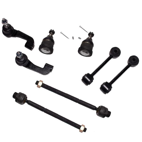 10pc Front Upper Control Arm Suspension Kit 2002 2003 2004 Jeep Liberty