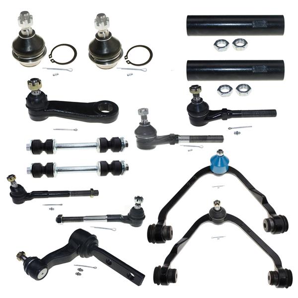 14pcs Complete Control Arm Front Suspension Kit for 97-04 FORD 98-02 LINCOLN