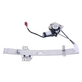 Rear Left Power Window Regulator with Motor for 90-93 Honda Accord