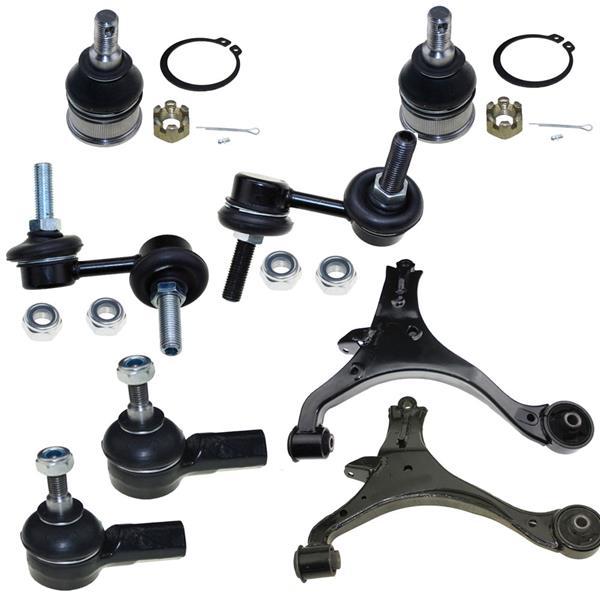 8pcs Complete Control Arm Front Suspension Kit for 01-05 ACURA/HONDA