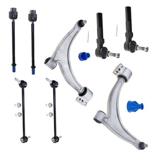 8pcs Complete Control Arm Front Suspension Kit for 04-09 CHEVROLET 05-10 PONTIAC 07-09 SATURN