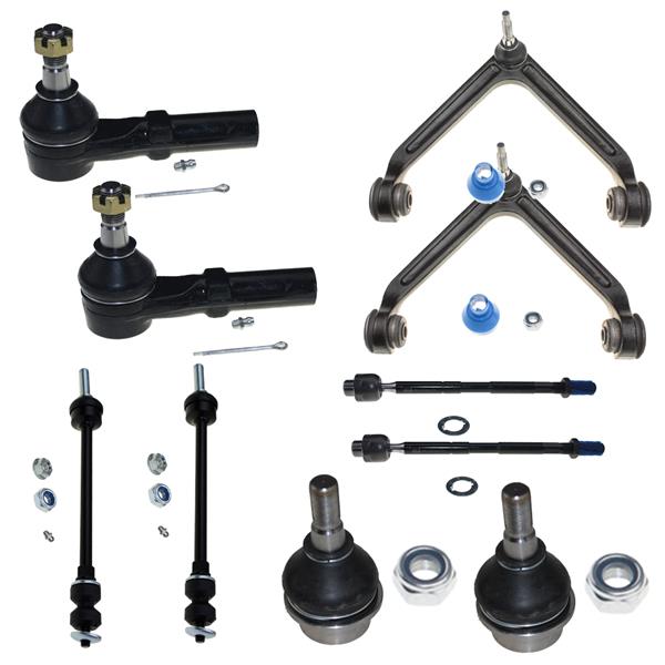 10pcs Complete Control Arm Front Suspension Kit for 02-05 DODGE