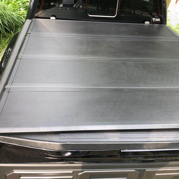 5.6' Hard Quad-Fold Tonneau Cover For Dodge Ram 19 Classic Truck Bed  2009-2019