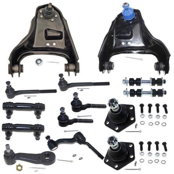 14pcs Complete Control Arm Front Suspension Kit for 99-05 CHEVROLET 99-03 GMC 99-01 OLDSMOBILE