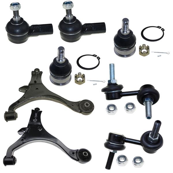 8pcs Complete Control Arm Front Suspension Kit for 01-05 ACURA/HONDA