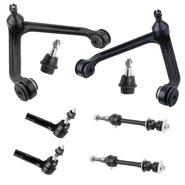 8Pc Suspension Kit For Dodge Ram 1500 2002-2005 Control Arm Ball Joint Sway Bar