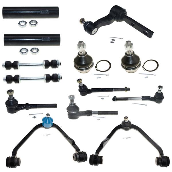 14pcs Complete Control Arm Front Suspension Kit for 97-04 FORD 98-02 LINCOLN