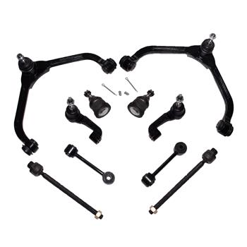 10pc Front Upper Control Arm Suspension Kit 2002 2003 2004 Jeep Liberty