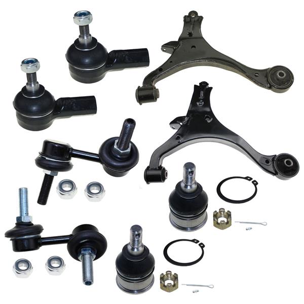 8pcs Complete Control Arm Front Suspension Kit for 01-05 ACURA/HONDA