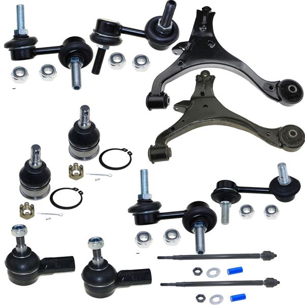 12pcs Complete Control Arm Front Suspension Kit for 01-05 ACURA/HONDA