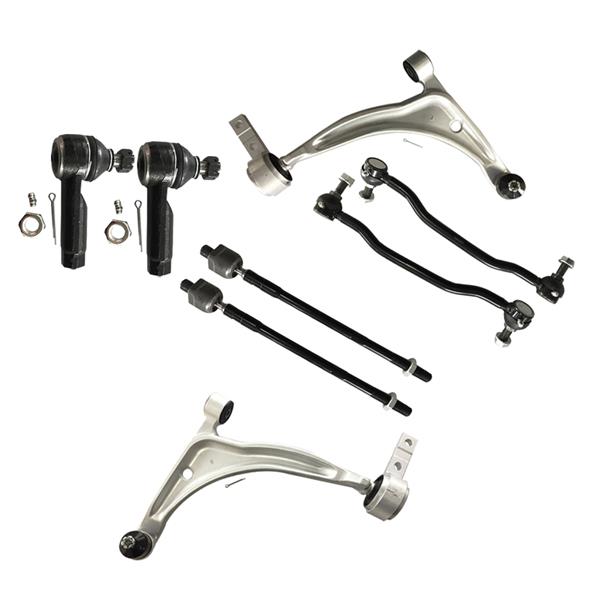 8pc Complete Front Suspension Kit Tie Rod End for Nissan Altima & Maxima