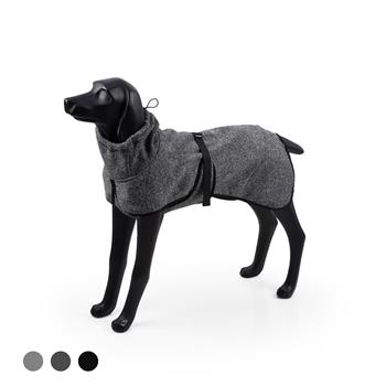 Water Repellent Softshell Dog Jacket Pet Clothes for Spring Autumn，Outdoor Sport Dog Jacket with High Neckline Collar Cold Weather Pets Apparel Winter Warm Coats Puppy Comfort Vest--（DeepGary，size XL）