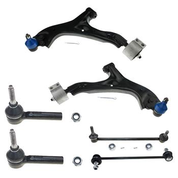 6pcs Complete Control Arm Front Suspension Kit for 05-09 CHEVROLET/PANTIAC 02-07 SATURN