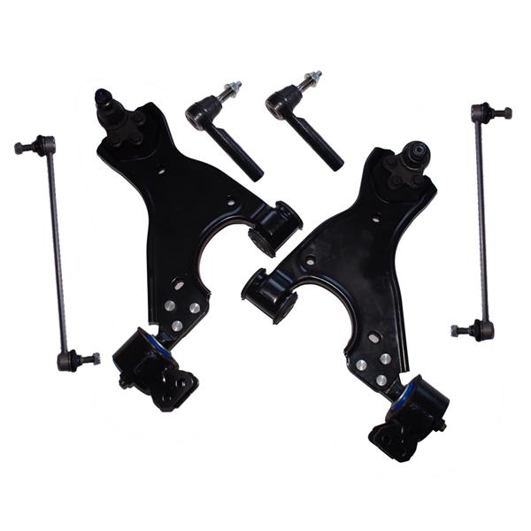 6pc Kit Lower Control Arms for GMC Acadia Chevy Traverse Buick Enclave 3.6L