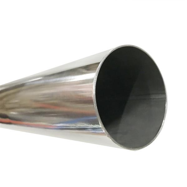 2.5" 45 Degree T304 Stainless Steel Exhaust Tube Pipe Piping Tubing 2FT 63MM
