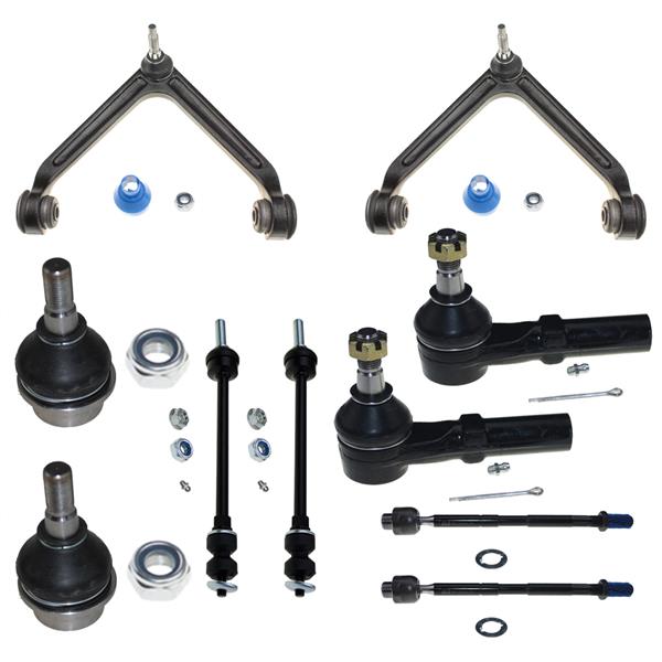 10pcs Complete Control Arm Front Suspension Kit for 02-05 DODGE