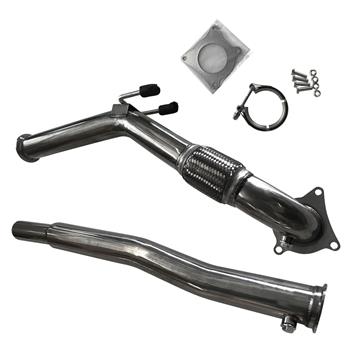 3\\" Turbo Catless Downpipe Exhaust Decat For VW Golf GTi Jetta Audi A3