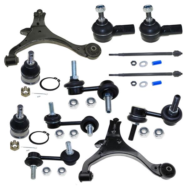 12pcs Complete Control Arm Front Suspension Kit for 01-05 ACURA/HONDA