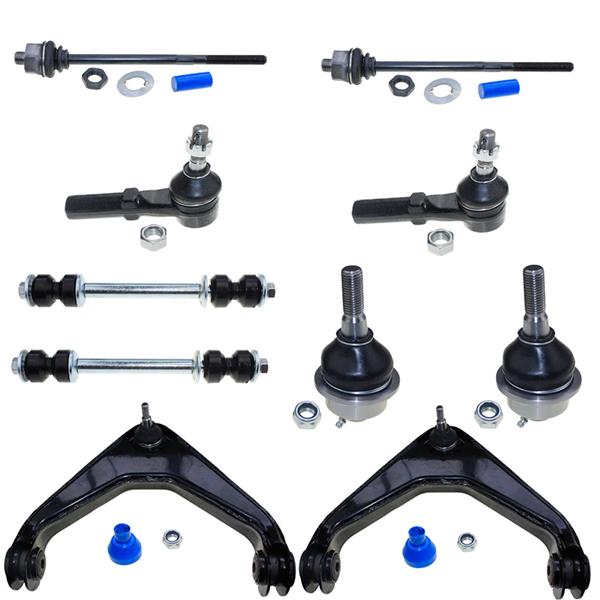 10pcs Complete Control Arm Front Suspension Kit for 00-10 CHEVROLET 01-12 GMC 03-09 HUMMER