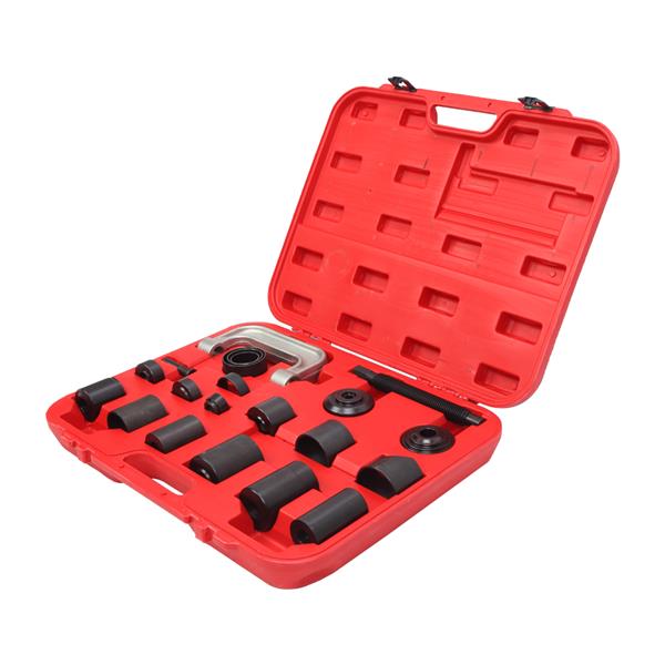 21pcs Ball Joint Auto Repair Tool Service Remover Installing Master Adapter Black