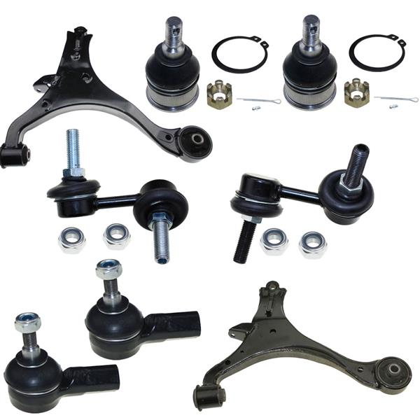 8pcs Complete Control Arm Front Suspension Kit for 01-05 ACURA/HONDA