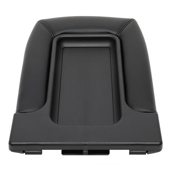 Central Control Armrest Cover for 1999-2007 Chevy Silverado PVC/ABS Black