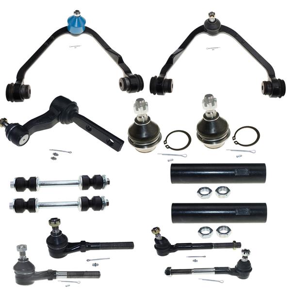 14pcs Complete Control Arm Front Suspension Kit for 97-04 FORD 98-02 LINCOLN