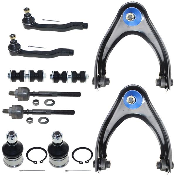 10pcs Complete Control Arm Front Suspension Kit for 97-00 ACURA  96-00 HONDA