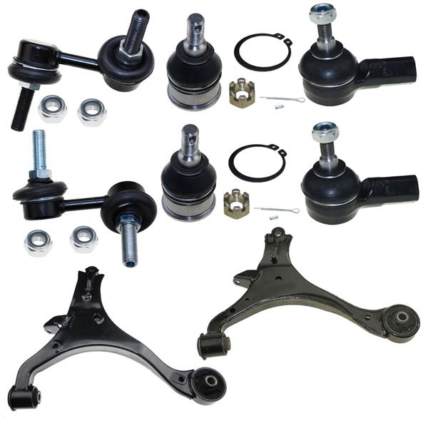 8pcs Complete Control Arm Front Suspension Kit for 01-05 ACURA/HONDA