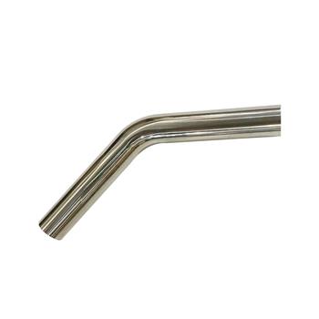 2.5\\" 45 Degree T304 Stainless Steel Exhaust Tube Pipe Piping Tubing 2FT 63MM