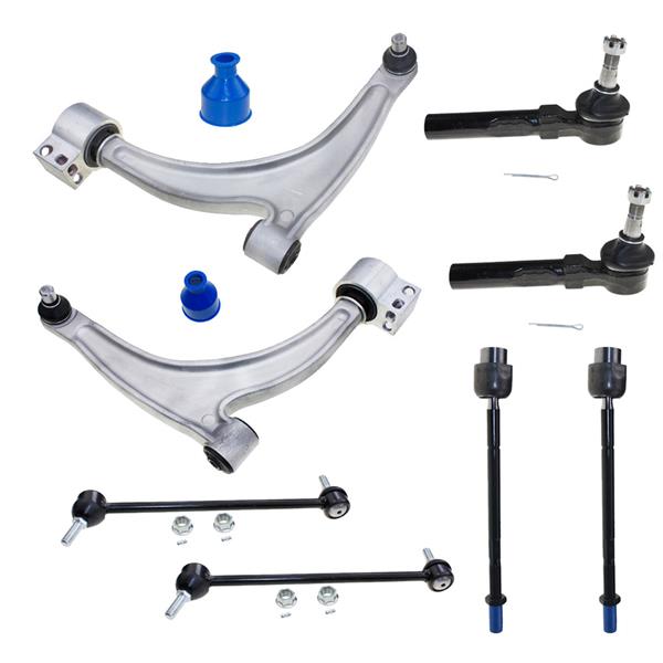 8pcs Complete Control Arm Front Suspension Kit for 04-09 CHEVROLET 05-10 PONTIAC 07-09 SATURN