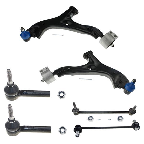 6pcs Complete Control Arm Front Suspension Kit for 05-09 CHEVROLET/PANTIAC 02-07 SATURN