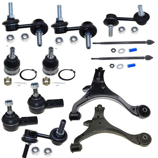 12pcs Complete Control Arm Front Suspension Kit for 01-05 ACURA/HONDA