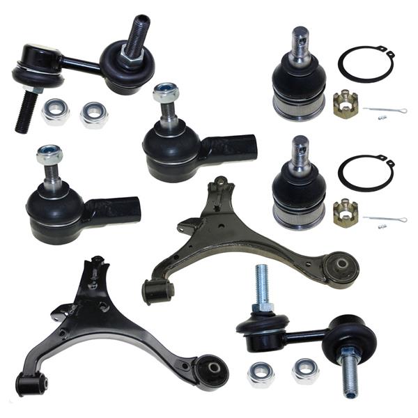 8pcs Complete Control Arm Front Suspension Kit for 01-05 ACURA/HONDA