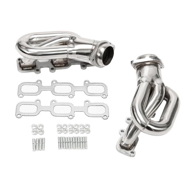 SHORTY STAINLESS HEADER EXHAUST MANIFOLD FOR 11-15 FORD MUSTANG 3.7 V6 D2C 