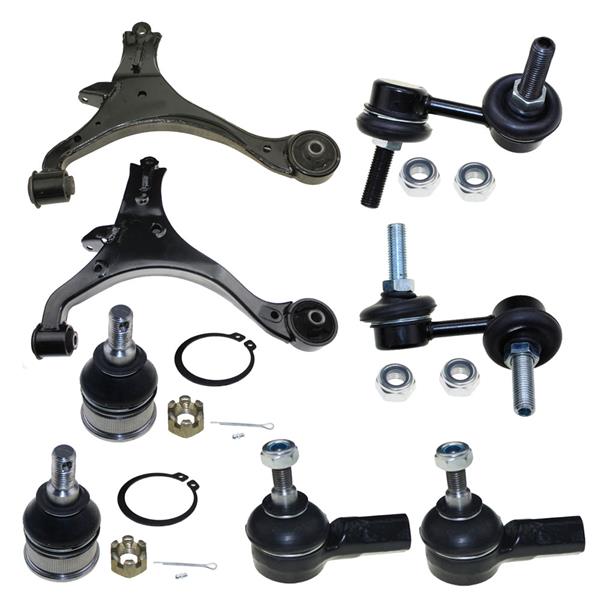 8pcs Complete Control Arm Front Suspension Kit for 01-05 ACURA/HONDA