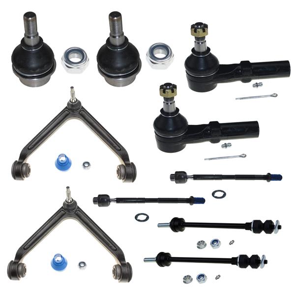 10pcs Complete Control Arm Front Suspension Kit for 02-05 DODGE