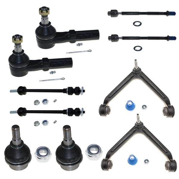 10pcs Complete Control Arm Front Suspension Kit for 02-05 DODGE