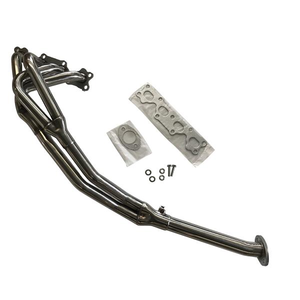 STAINLESS RACING MANIFOLD HEADER/EXHAUST for 89-93 MIATA 4CYL 1.6L NA B6ZE