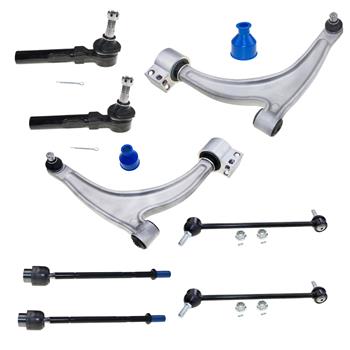 8pcs Complete Control Arm Front Suspension Kit for 04-09 CHEVROLET 05-10 PONTIAC 07-09 SATURN