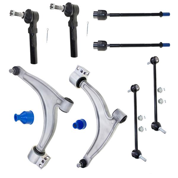 8pcs Complete Control Arm Front Suspension Kit for 04-09 CHEVROLET 05-10 PONTIAC 07-09 SATURN