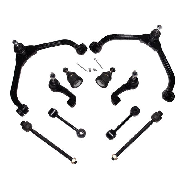 10pc Front Upper Control Arm Suspension Kit 2002 2003 2004 Jeep Liberty