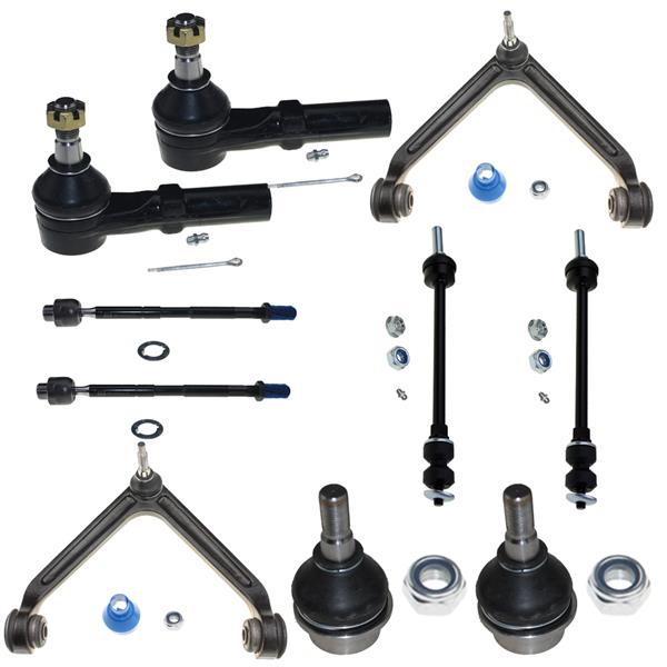 10pcs Complete Control Arm Front Suspension Kit for 02-05 DODGE