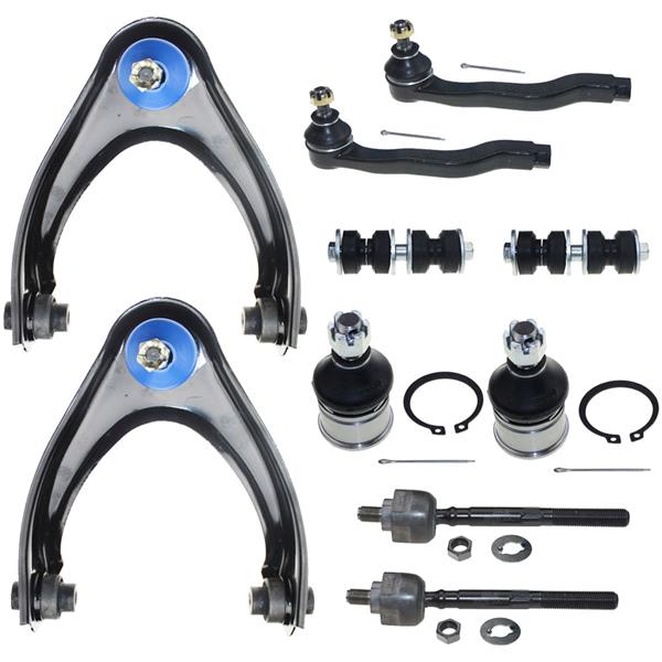 10pcs Complete Control Arm Front Suspension Kit for 97-00 ACURA  96-00 HONDA