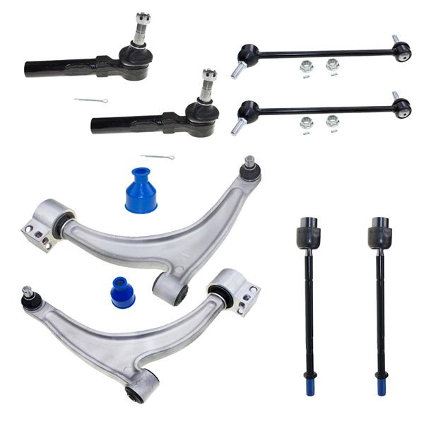 8pcs Complete Control Arm Front Suspension Kit for 04-09 CHEVROLET 05-10 PONTIAC 07-09 SATURN