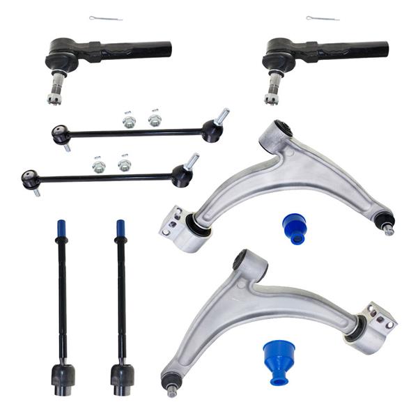 8pcs Complete Control Arm Front Suspension Kit for 04-09 CHEVROLET 05-10 PONTIAC 07-09 SATURN