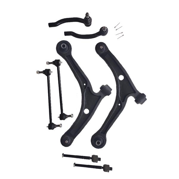 8PCS Front Lower Control Arms Kit For 2001-05 Acura MDX 2003-05 Honda Pilot New