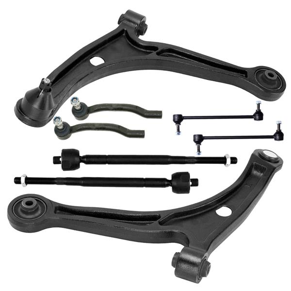 8pc Control Arm Set is Suitable for Acura MDX From 2001 To 2006 and Honda Pilot From 2003 to 2005