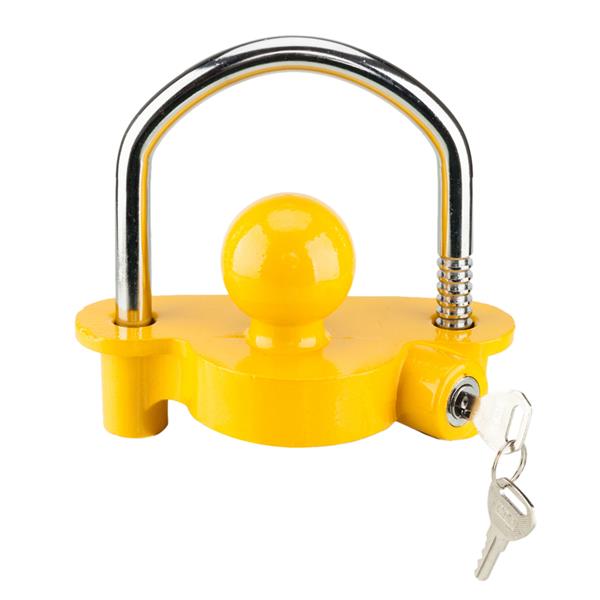 Trailer Anti-Theft Device Universal Coupler Security Lock For 1-7/8", 2”, 2-5/16"